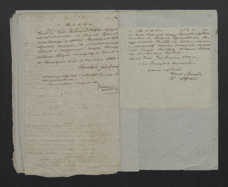 Wykaz Rezultatu Rachunku Skrzynki Rzemieślniczej Zgromadzenia Bednarskiego Okręgu i Miasta Stawiszyna za r. 1848