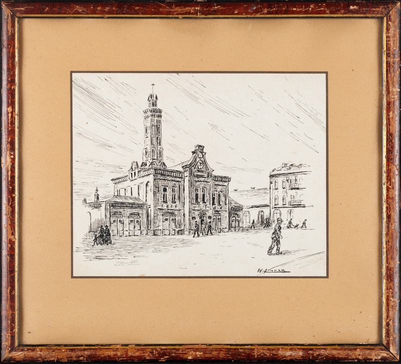 Budynek straży pożarnej w Kaliszu 