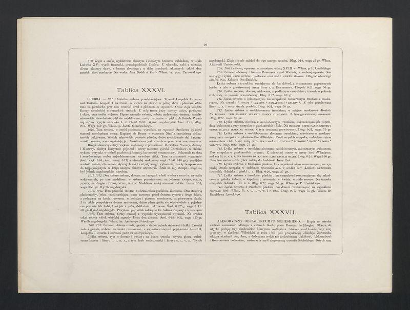 Objaśnienia do albumu wystawy jubileuszowej Jana III