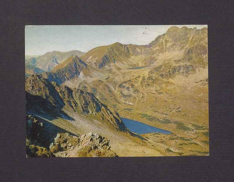 Tatry Wysokie. Czarny i Zadni Staw w Dolinie Pięciu Stawów Polskich