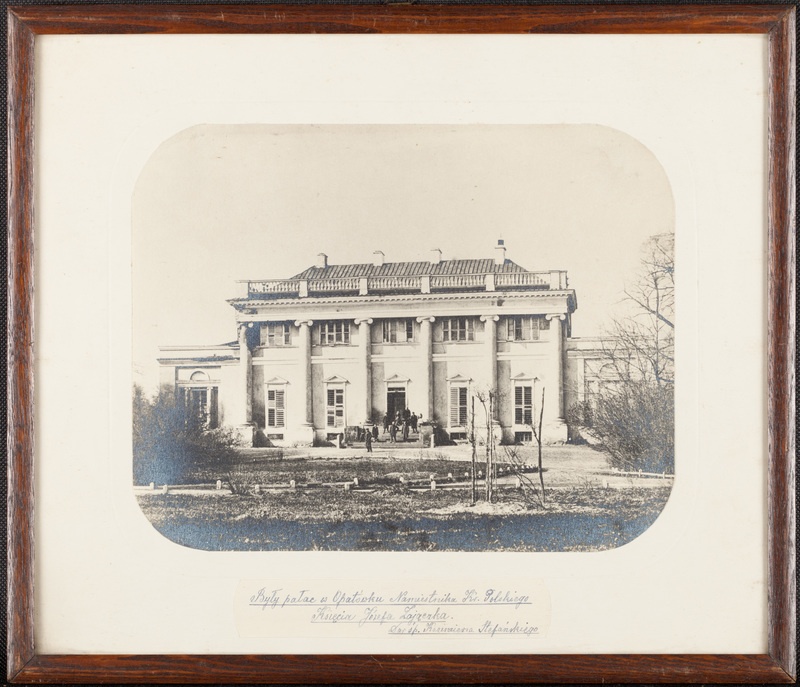 Były pałac w Opatówku Namiestnika Kr. Polskiego Księcia Józefa Zajączka 