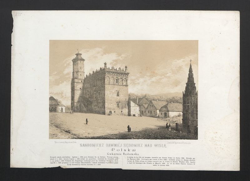 Sandomierz dawniej Sędomirz nad Wisłą