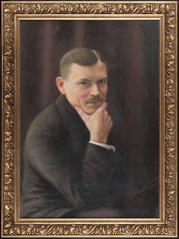 Portret prezydenta Kalisza Mieczysława Szarrasa 