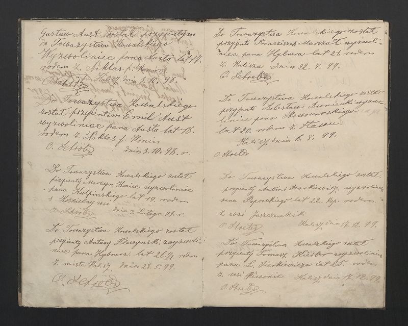 Kziąszka w Pisowa Czeladzi Kowalskich w Kaliszu