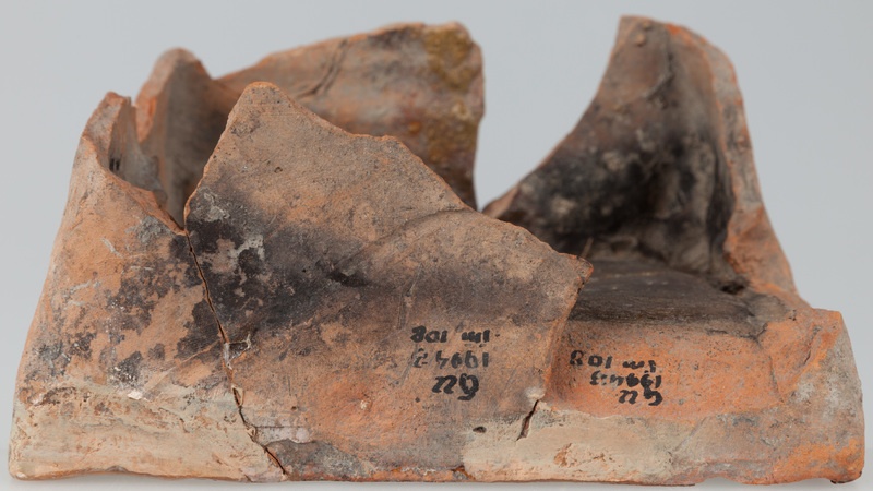 Kafel z pąkiem kwiatowym