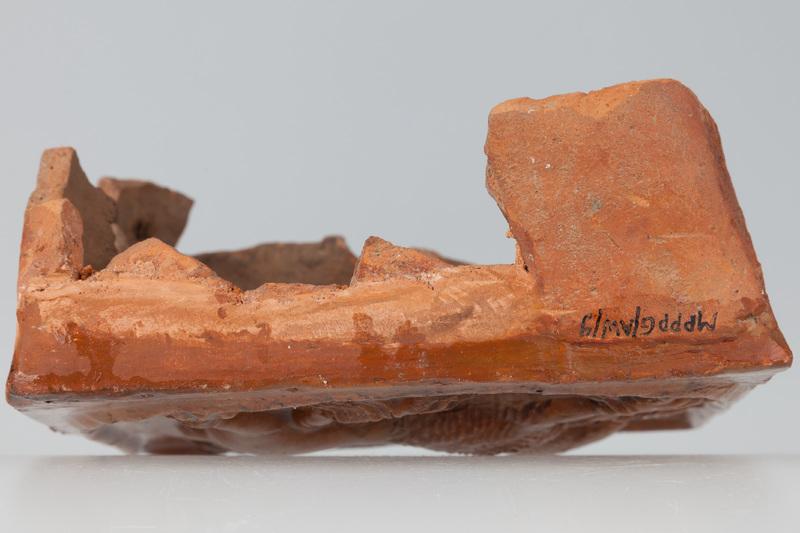 Kafel z herbem Lewart