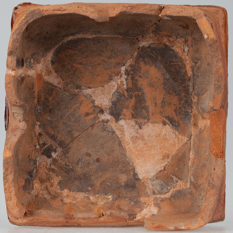 Kafel z herbem Lewart