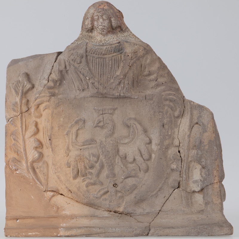 Kafel z tarczownikiem