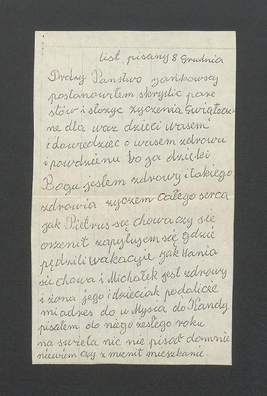 Drodzy Państwo yańkowscy postanowiłem [...]