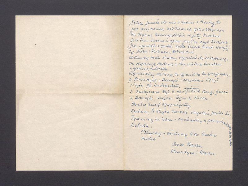 Kochani Basiu i Tadziu, Jak zawsze cieszy nas [...]