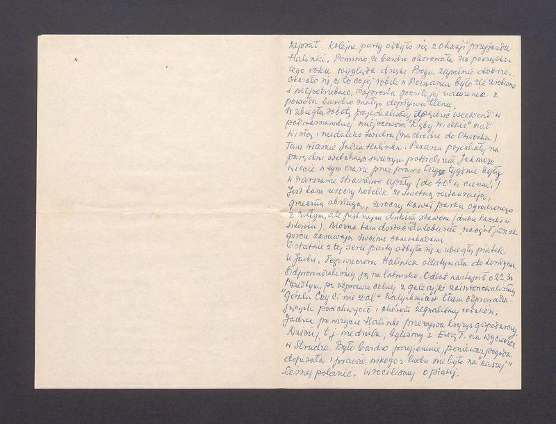 Kochani Basiu i Tadziu, Przystępuję do przedstawienia [...]