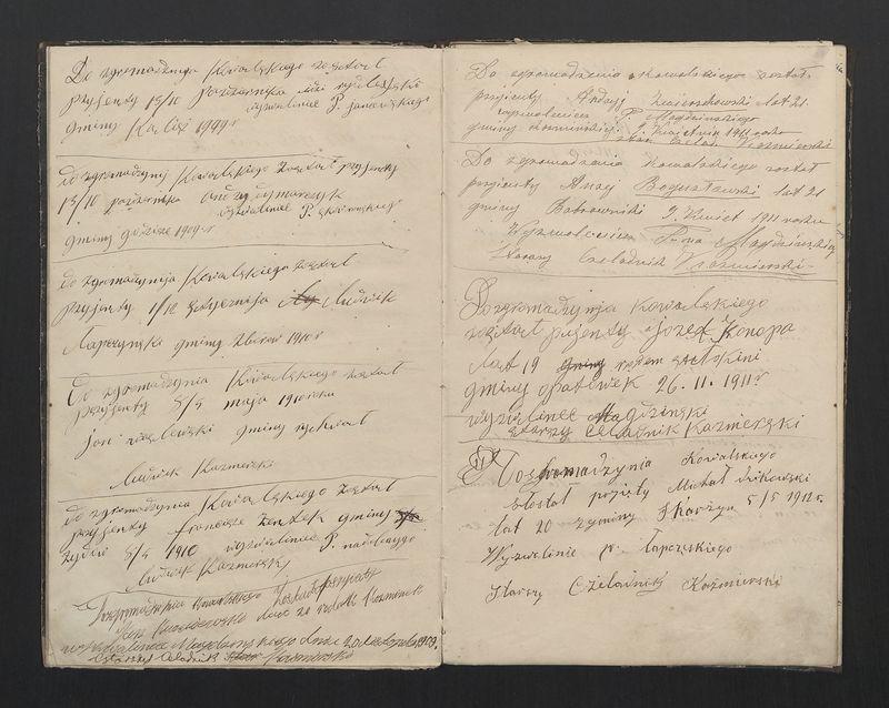 Kziąszka w Pisowa Czeladzi Kowalskich w Kaliszu