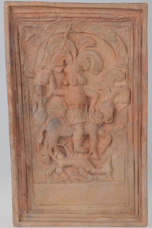 Kafel ze św. Jerzym