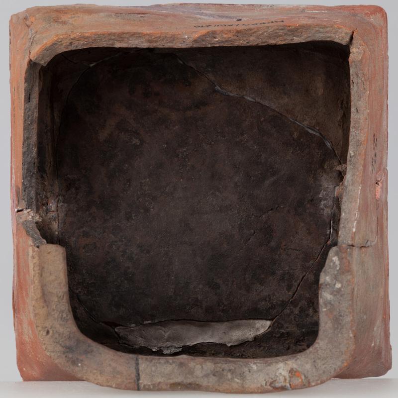 Kafel ze stylizowanym kwiatem