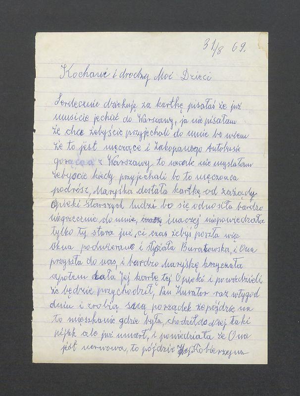 Kochane i drodzy choć Dzieci. Serdecznie dziękuję [...]