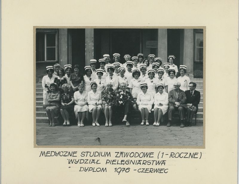 Uczennice Medycznego Studium Zawodowego wydziału Pielęgniarstwa w Kaliszu