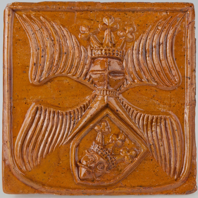 Kafel z herbem Ziemi Dobrzyńskiej