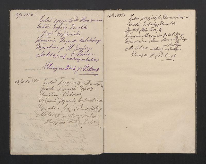 Kziąszka w Pisowa Czeladzi Kowalskich w Kaliszu