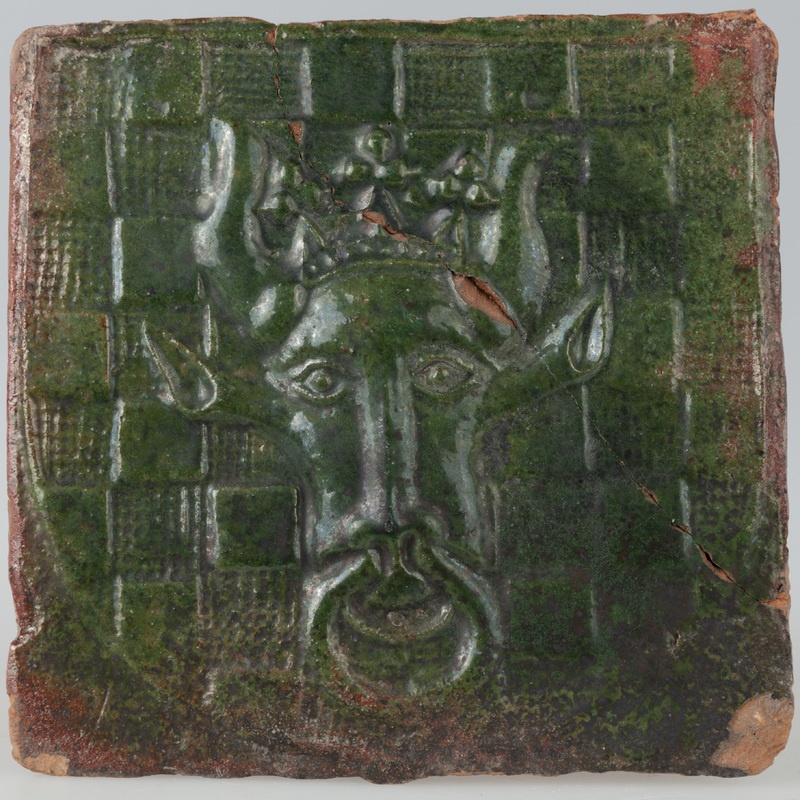 Kafel z herbem Ziemi Kaliskiej (Wielkopolski)