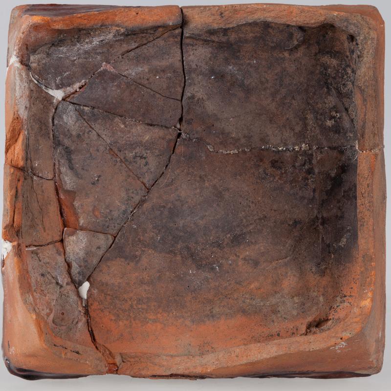 Kafel z herbem hrabiów Cilli