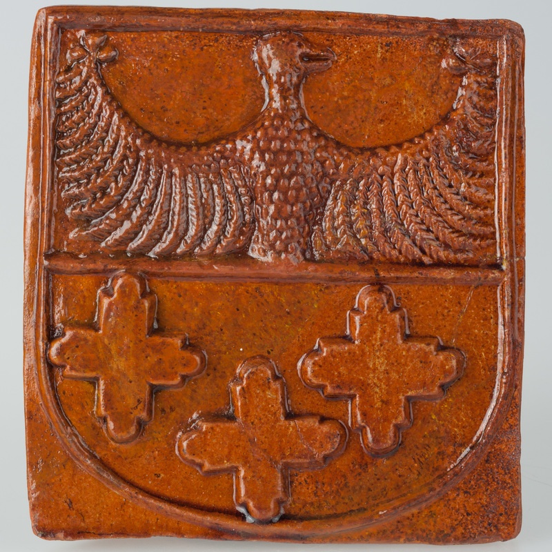 Kafel z herbem Sulima