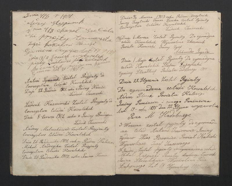 Kziąszka w Pisowa Czeladzi Kowalskich w Kaliszu