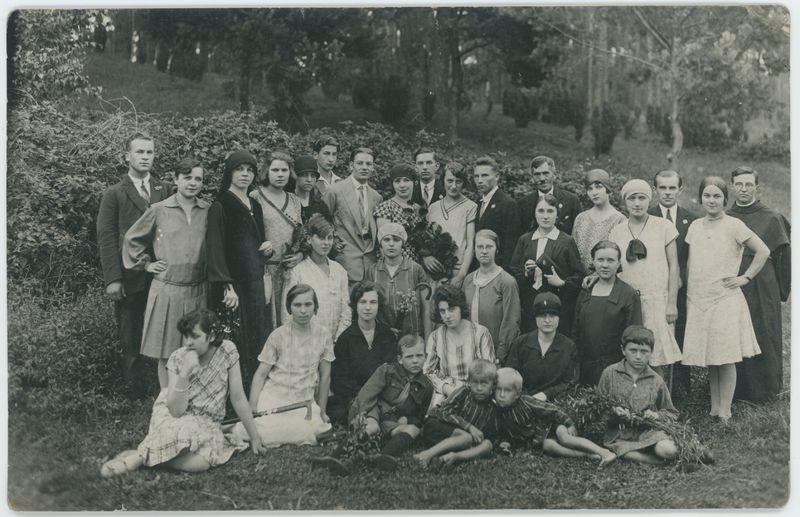 Członkowie Chóru Marjańskiego w Kaliszu