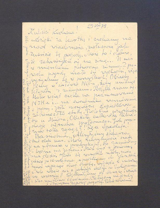 Kuliski Kochane! Dzięki za kartkę [...]