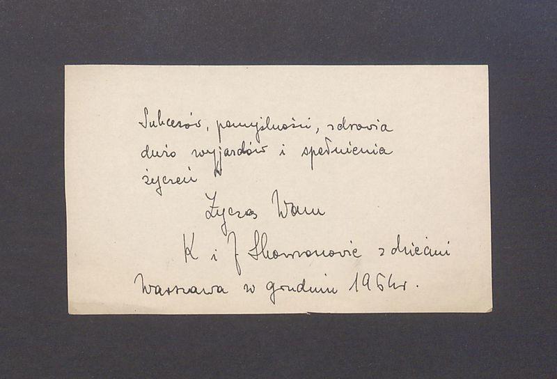 Sukcesów, pomyślności, zdrowia [...]