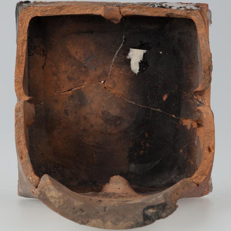 Kafel z rycerzem i herbem Orzeł