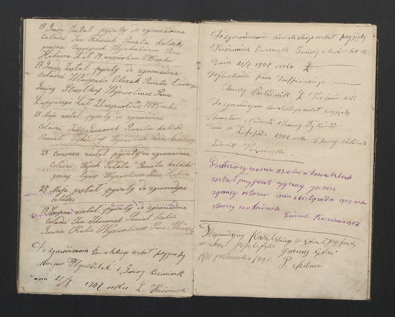 Kziąszka w Pisowa Czeladzi Kowalskich w Kaliszu