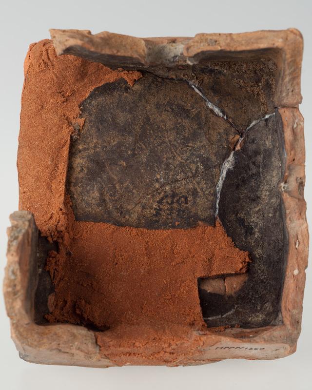 Kafel z wyobrażeniem Adama nazywającego stworzenia