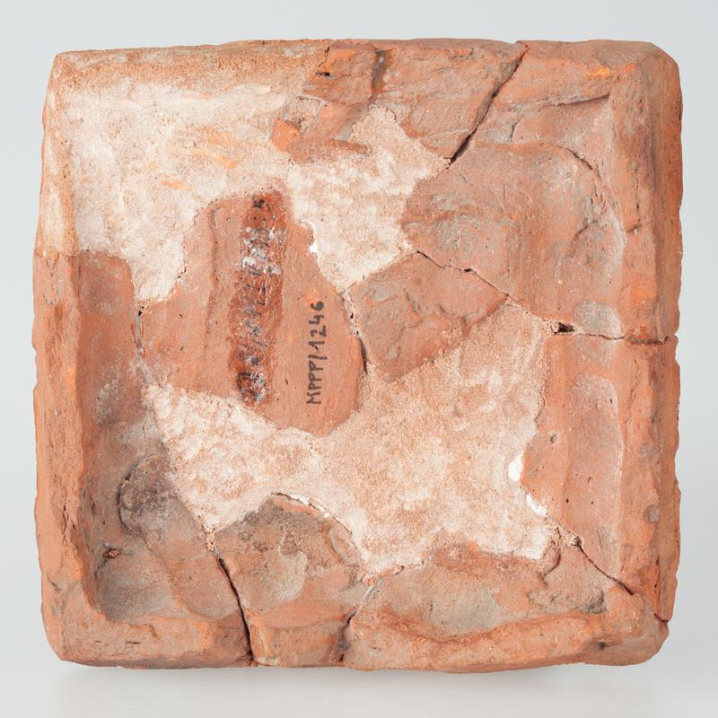 Kafel z herbem Warwicz