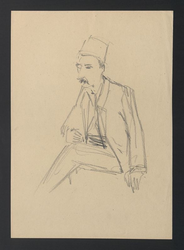 Mężczyzna w stroju ludowym - Albania