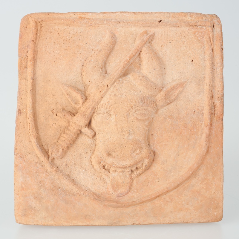 Kafel z herbem Pomian