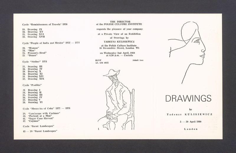 Drawings by Tadeusz Kulisiewicz