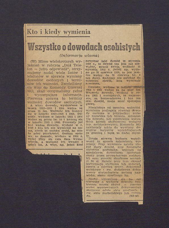 Kto i kiedy wymienia. Wszystko o dowodach osobistych [...]