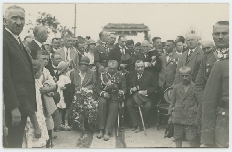 Uroczystość poświęcenia Pomnika Legionistów w Szczypiornie