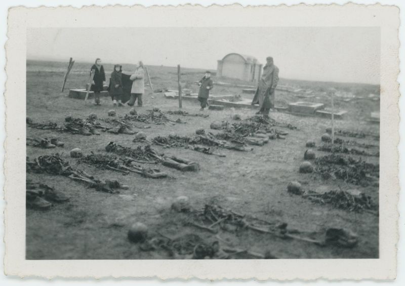 Ekshumacje zwłok pomordowanych pod Kaliszem w czasie II Wojny Światowej