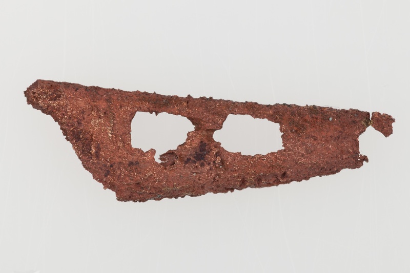 fragment zapinki brązowej 