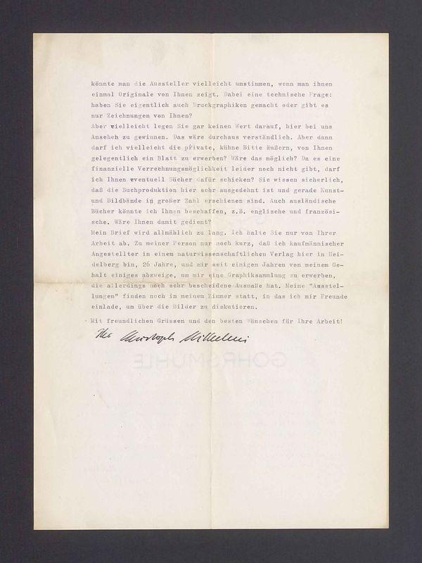 Sehr Geehrter Herr Professor Kulisiewicz - verzeihen Sie bitte [...]