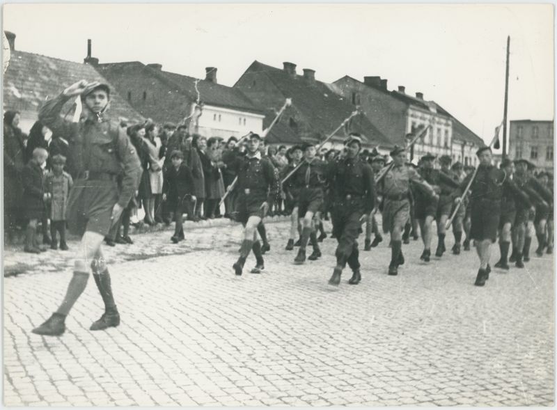 Obchody uroczystości Pierwszego Maja w Opatówku