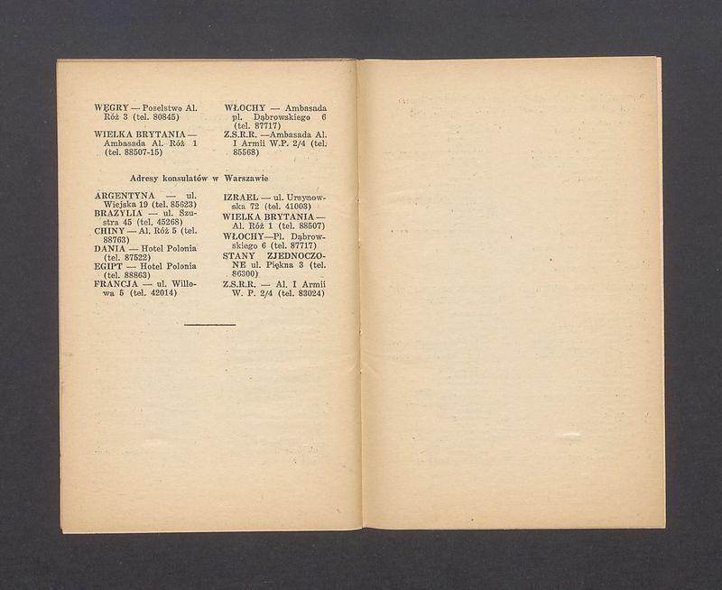 Guide a l'usage de delegues. Witamy Delegatów na II-gi Kongres Światowy Obrońców Pokoju