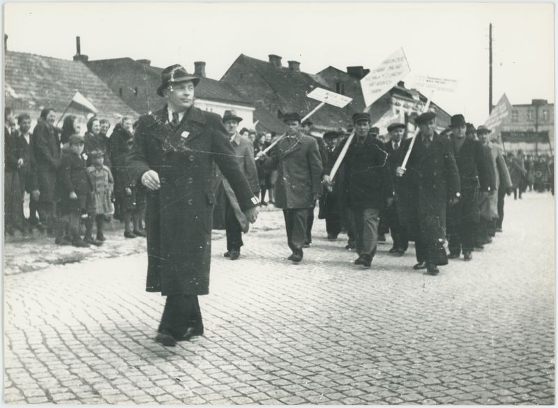 Obchody uroczystości Pierwszego Maja w Opatówku