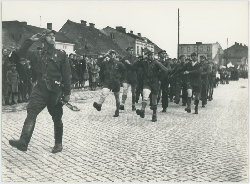 Obchody uroczystości Pierwszego Maja w Opatówku