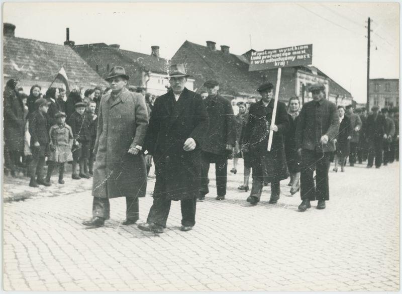 Obchody uroczystości Pierwszego Maja w Opatówku