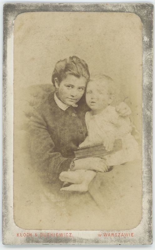 Portret kobiety z dzieckiem