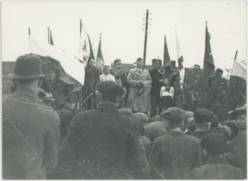 Obchody uroczystości Pierwszego Maja w Opatówku