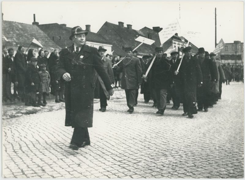 Obchody uroczystości Pierwszego Maja w Opatówku