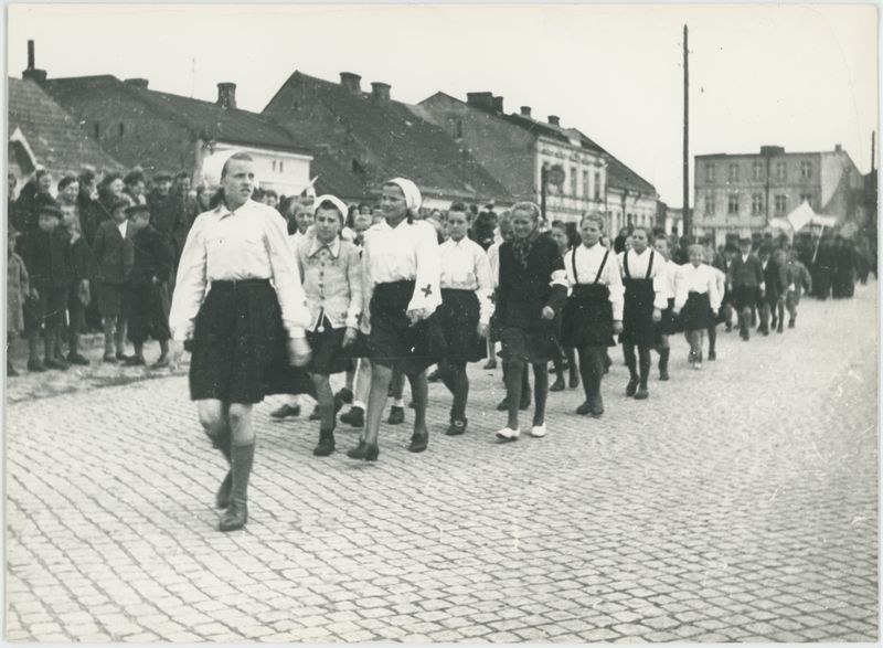 Obchody uroczystości Pierwszego Maja w Opatówku